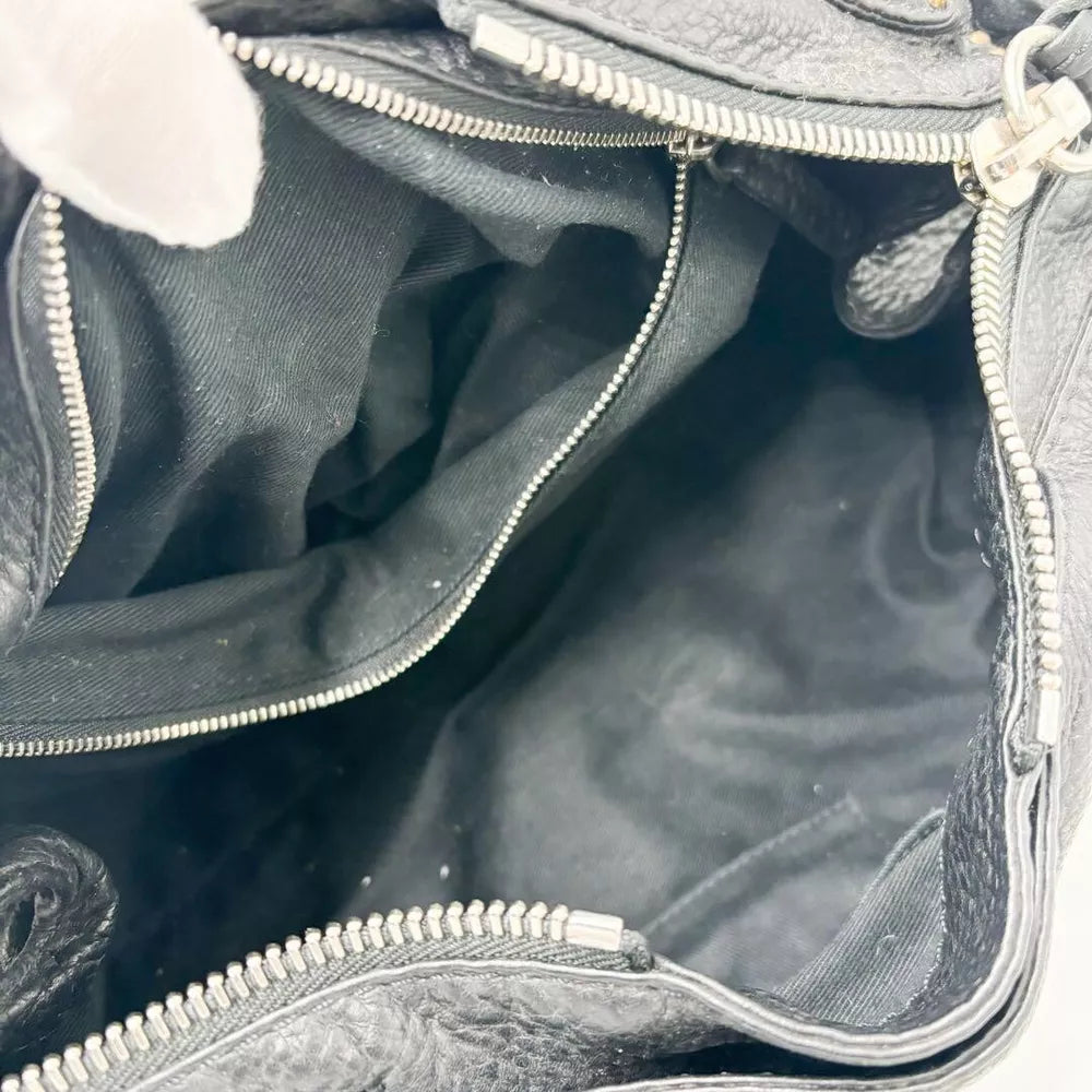 🌺🩷 Authentic Chloe Paddington Medium Black Padlock Hand Bag Tote Bag Very good✨🔥 🤎🌆