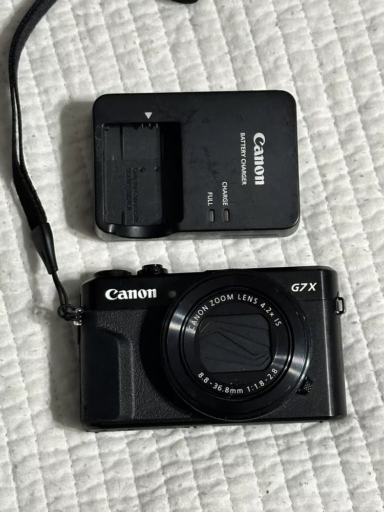 🌺🩷 CANON POWERSHOT Digital Camera G7X Mark II🍂✨ 🤎🌆
