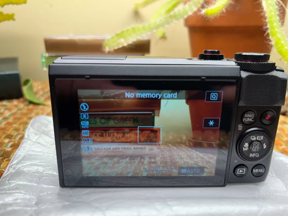 🌺🩷 Cannon Power Shot G7X Mark II Digital Camera🫐🪻 🤎🌆