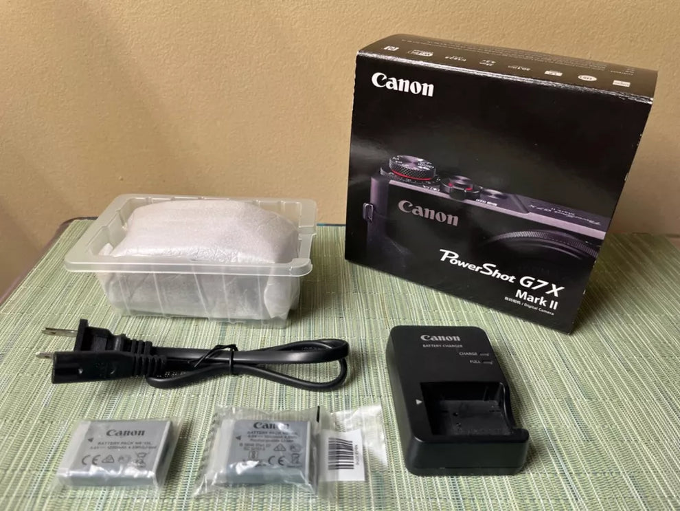 🌺🩷 Cannon Power Shot G7X Mark II Digital Camera🫐🪻 🤎🌆