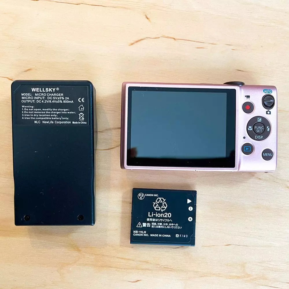 🌺🩷 Canon IXY 90F PowerShot ELPH 115 IS IXUS 132 Pink digital camera 16.0MP🌲🍀 🤎🌆