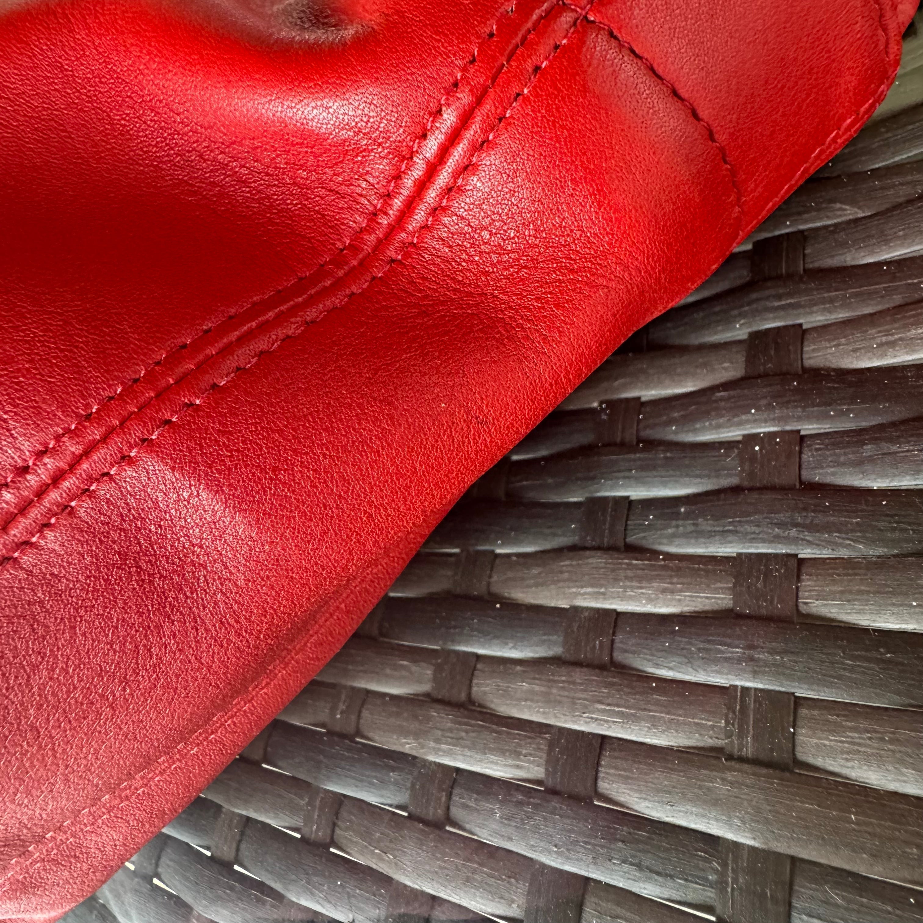 🌺🩷 Vintage Coach Soho Red Eldridge Hobo 4166🍒❤️‍🔥 🤎🌆