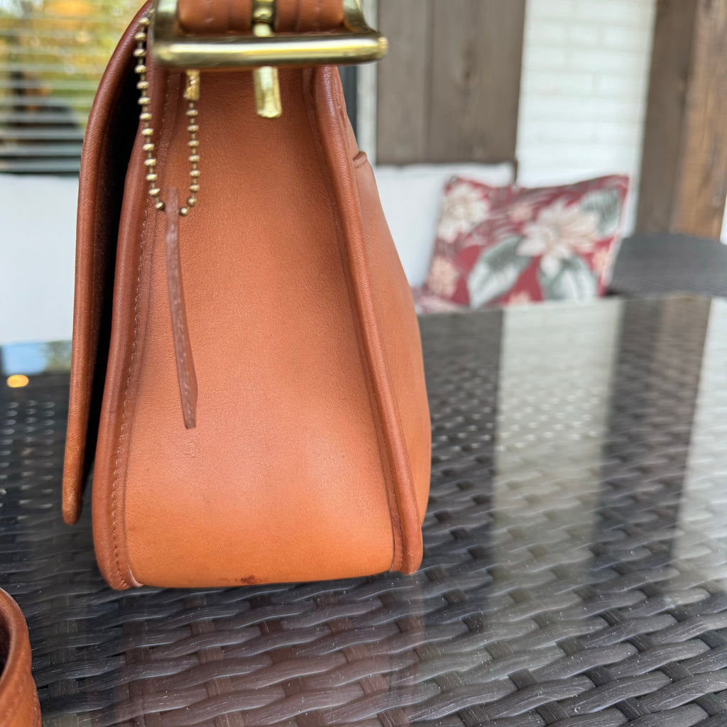 🌺🩷 Vintage Coach British Tan Patricas Legacy 9951🍂✨ 🤎🌆