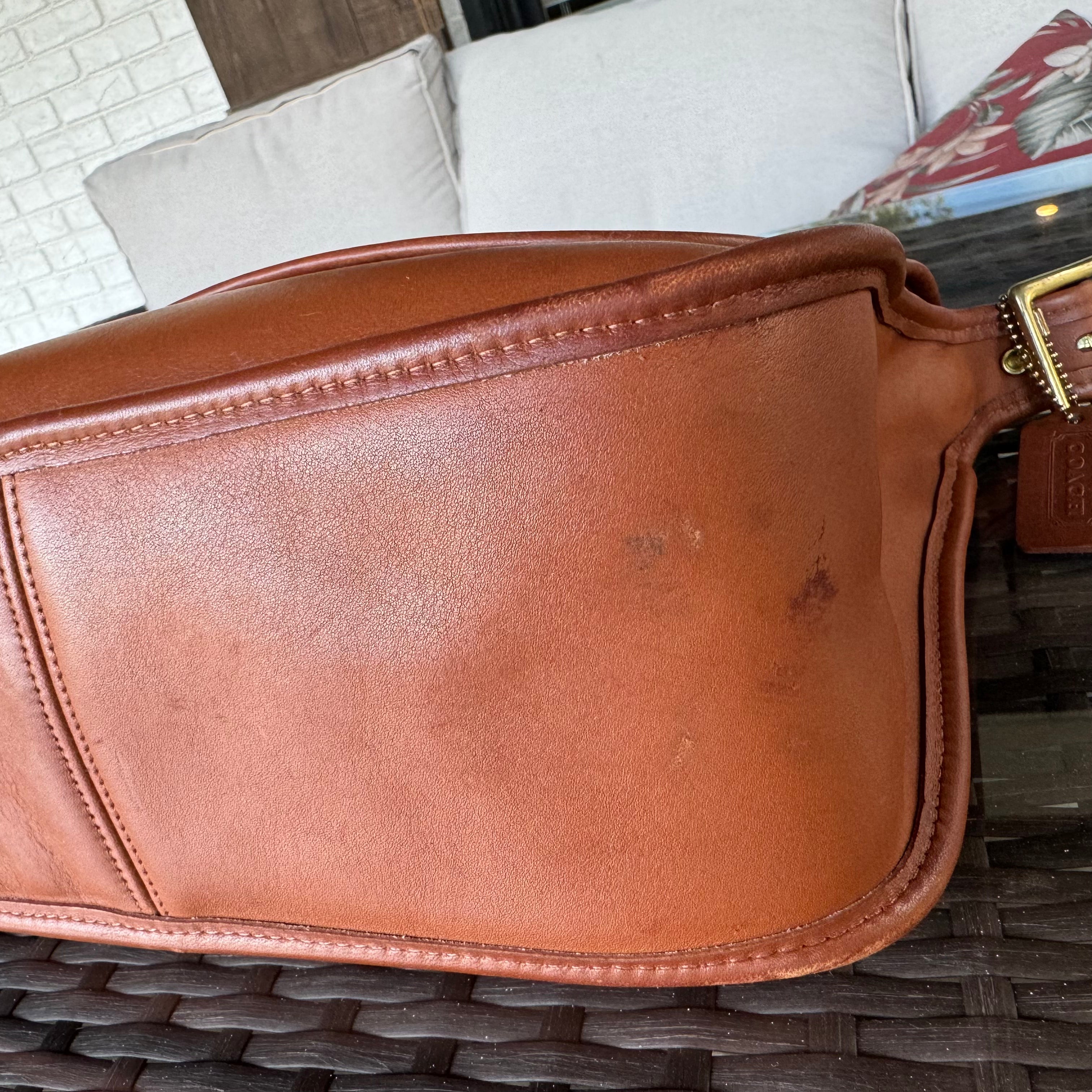 🌺🩷 Vintage Coach British Tan Patricas Legacy 9951🍂✨ 🤎🌆