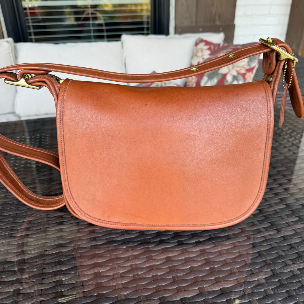 🌺🩷 Vintage Coach British Tan Patricas Legacy 9951🍂✨ 🤎🌆