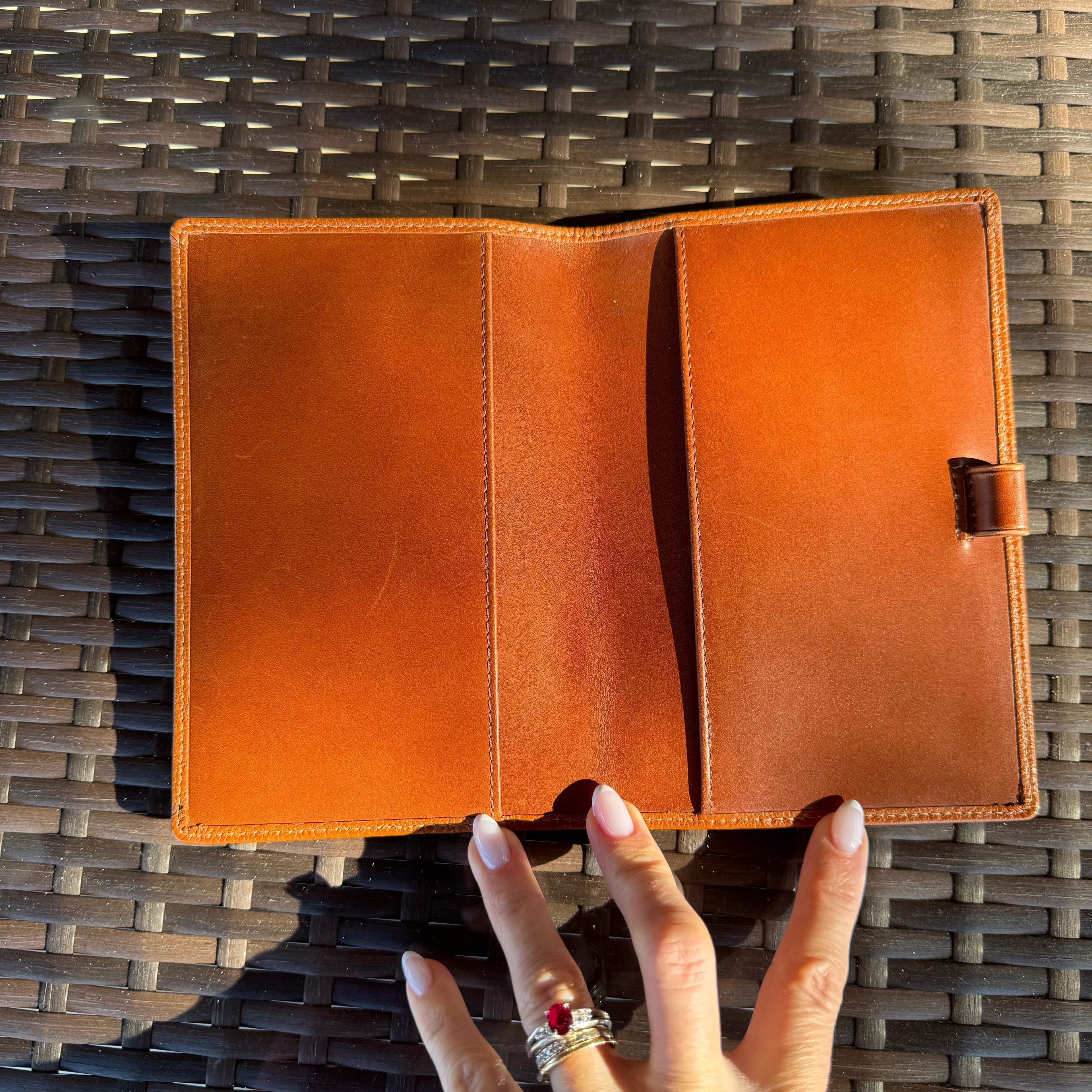 🌺🩷 Vintage Coach Y2K 2003 Travelers Notebook Planner🍎🔥 🤎🌆