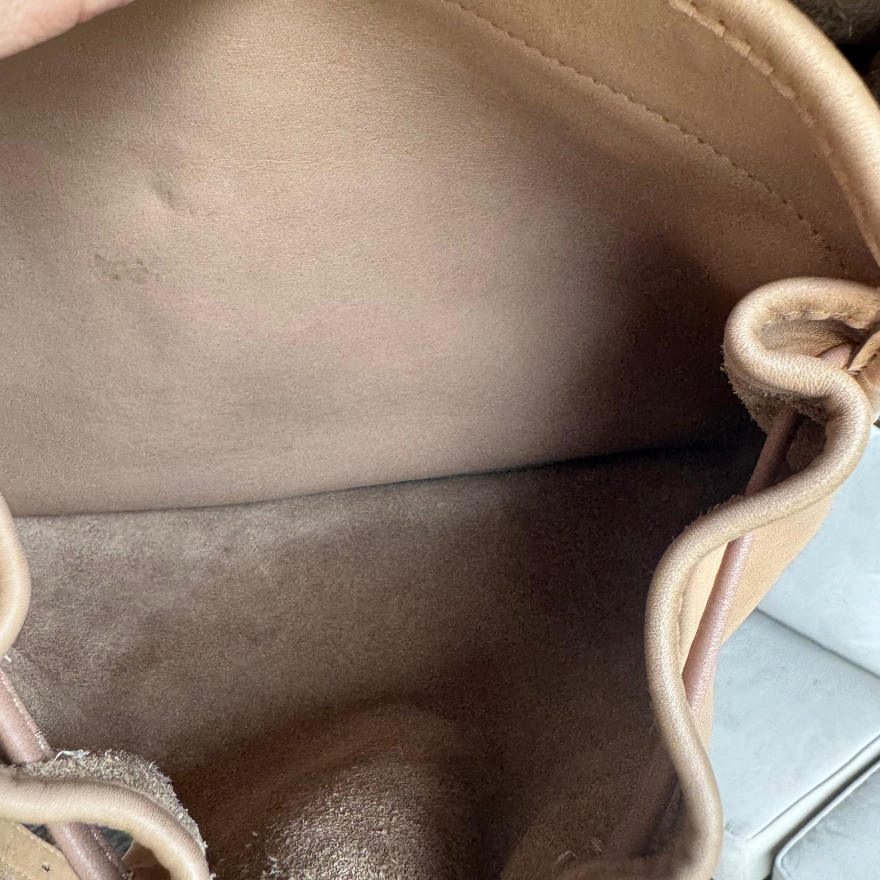 🌺🩷 Vintage Coach 4050 Shoulder Bag In Taupe Lightweight Leather🍂✨ 🤎🌆