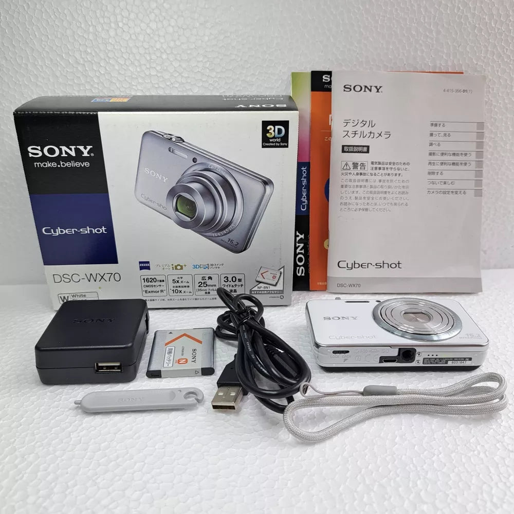 🌺🩷 SONY DSC-WX70 Cyber-shot 5.0x Optical zoom Digital Camera🫐🪻 🤎🌆