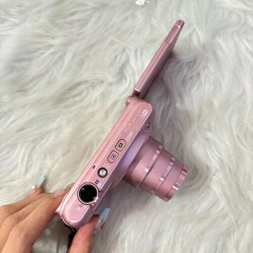 🌺🩷 Nikon COOLPIX S6600 Pink 16.0MP Digital Camera used less💜🍇 🤎🌆