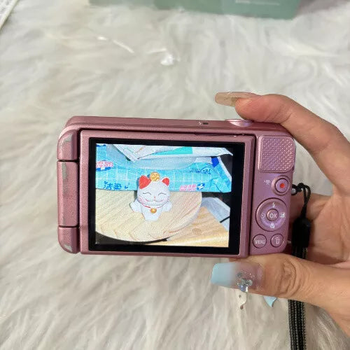 🌺🩷 Nikon COOLPIX S6600 Pink 16.0MP Digital Camera used less💜🍇 🤎🌆