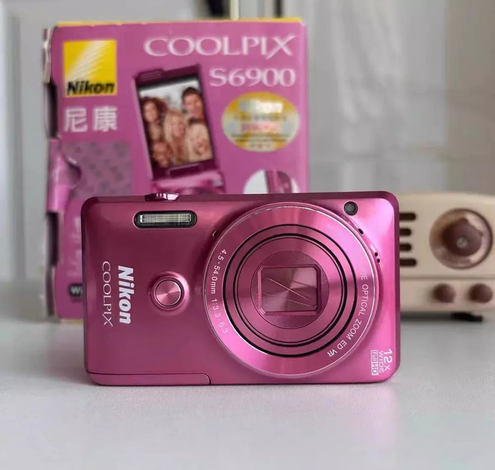 🌺🩷 Nikon Coolpix S6900 Compact Digital Camera🍂✨ 🤎🌆