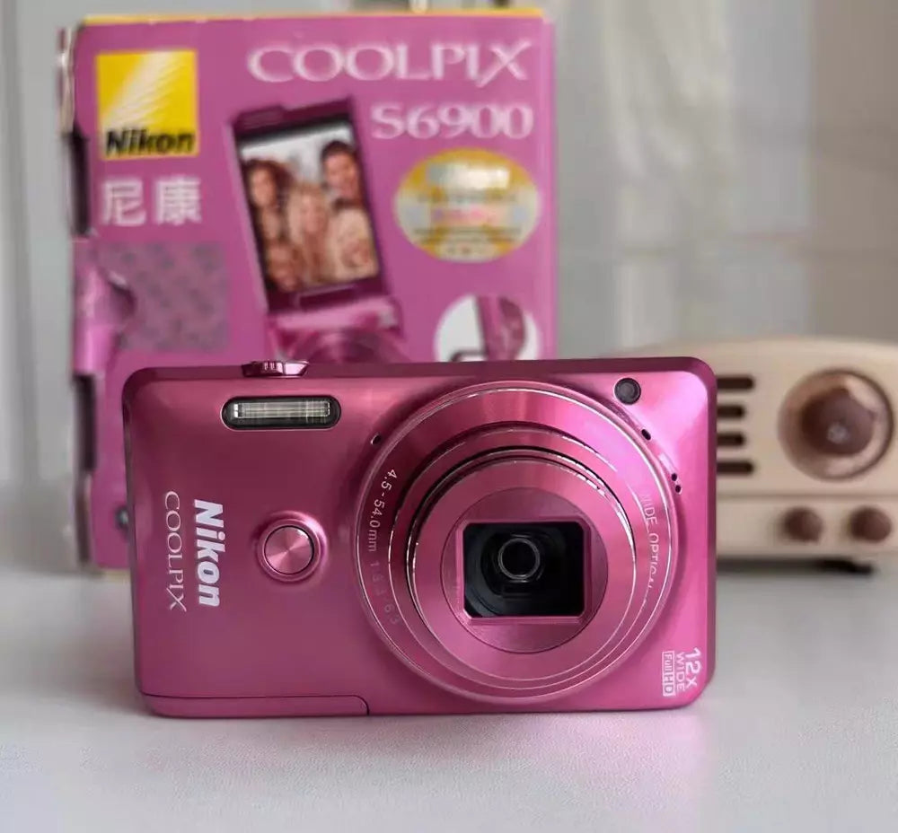 🌺🩷 Nikon Coolpix S6900 Compact Digital Camera🍂✨ 🤎🌆