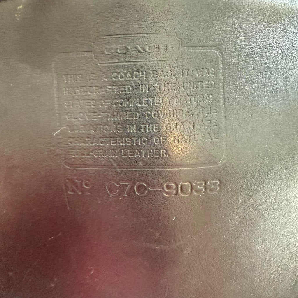 🌺🩷 Authentic Vintage Coach Ergo pocket zip 9033 🤎🌆