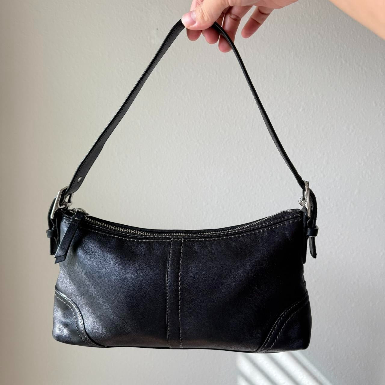 🌺🩷 Coach Baguette shoulder bag y2k 🤎🌆