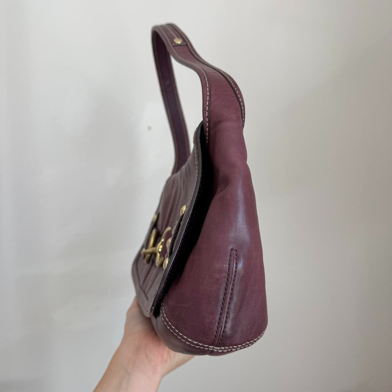 🌺🩷 Authentic Coach Ergo Belted Flap Bag 🤎🌆