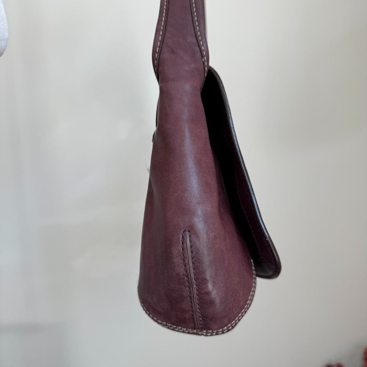 🌺🩷 Authentic Coach Ergo Belted Flap Bag 🤎🌆