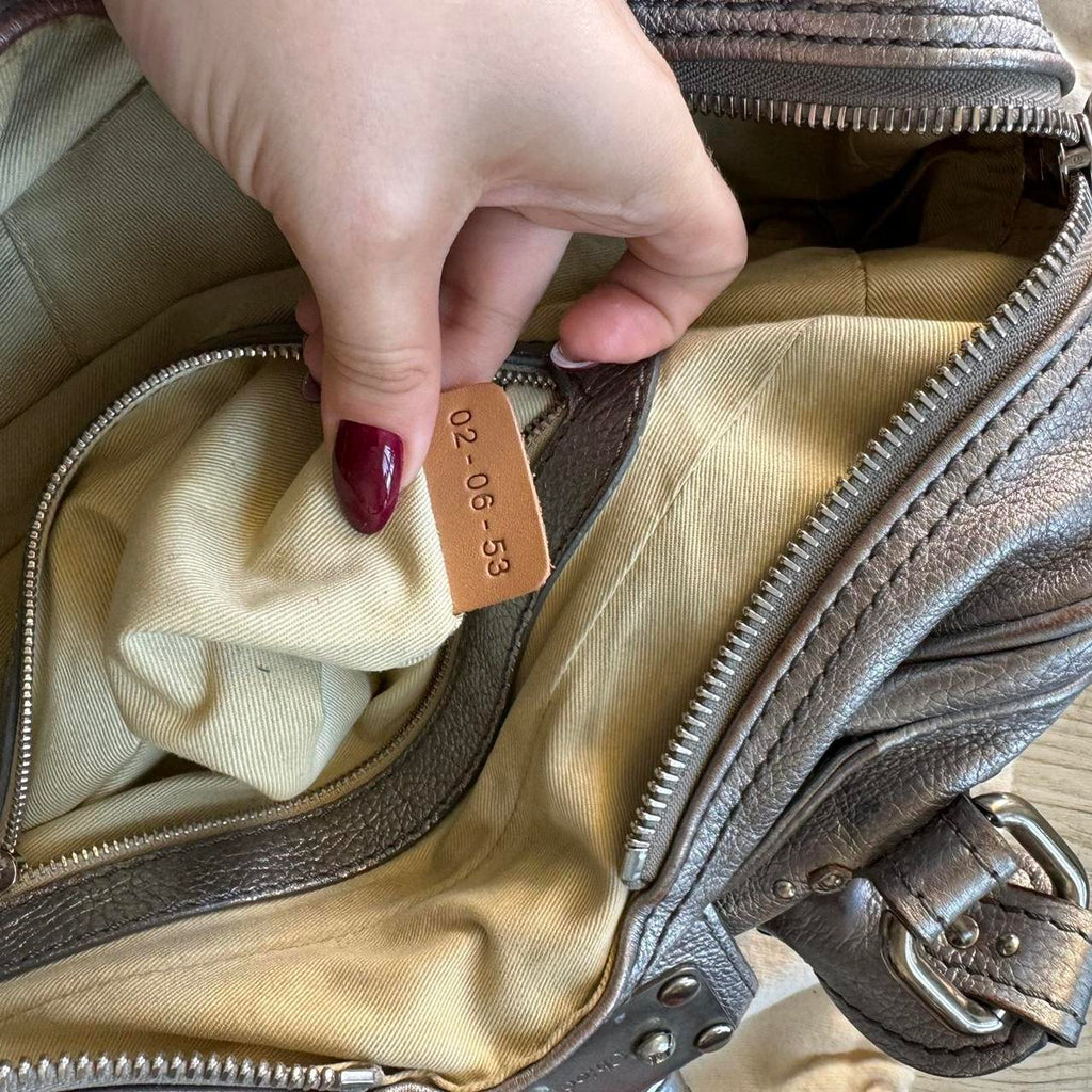 🌺🩷 Authentic silver Chloe paddington bag🥬🎄 🤎🌆