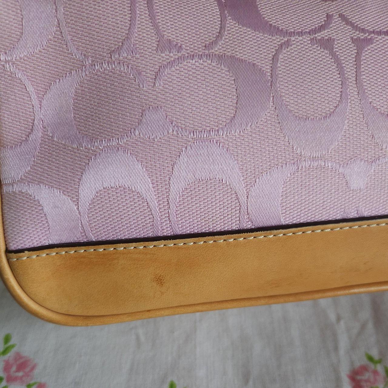 🌺🩷 Y2K Vintage Coach Pink Demi Shoulder Bag Purse🌺🩷 🤎🌆