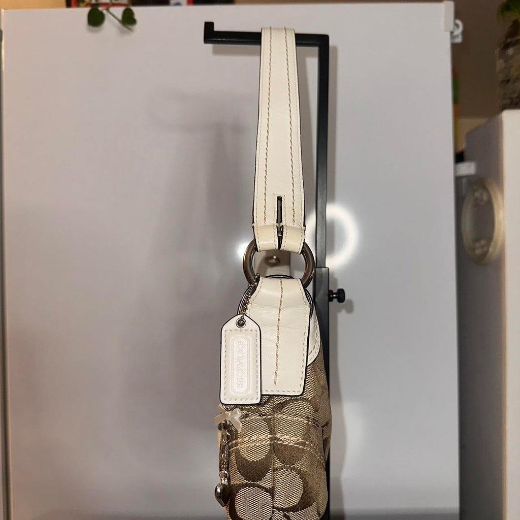 🌺🩷 Coach Y2K Mini Soho Khaki/Ivory🌺🩷 🤎🌆