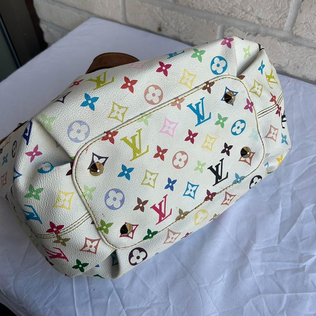 🌺🩷 🩷🍒PreOwned RARE 2000s Louis Vuitton x Takashi Murakami Annie Handbag🩷🍒 🤎🌆