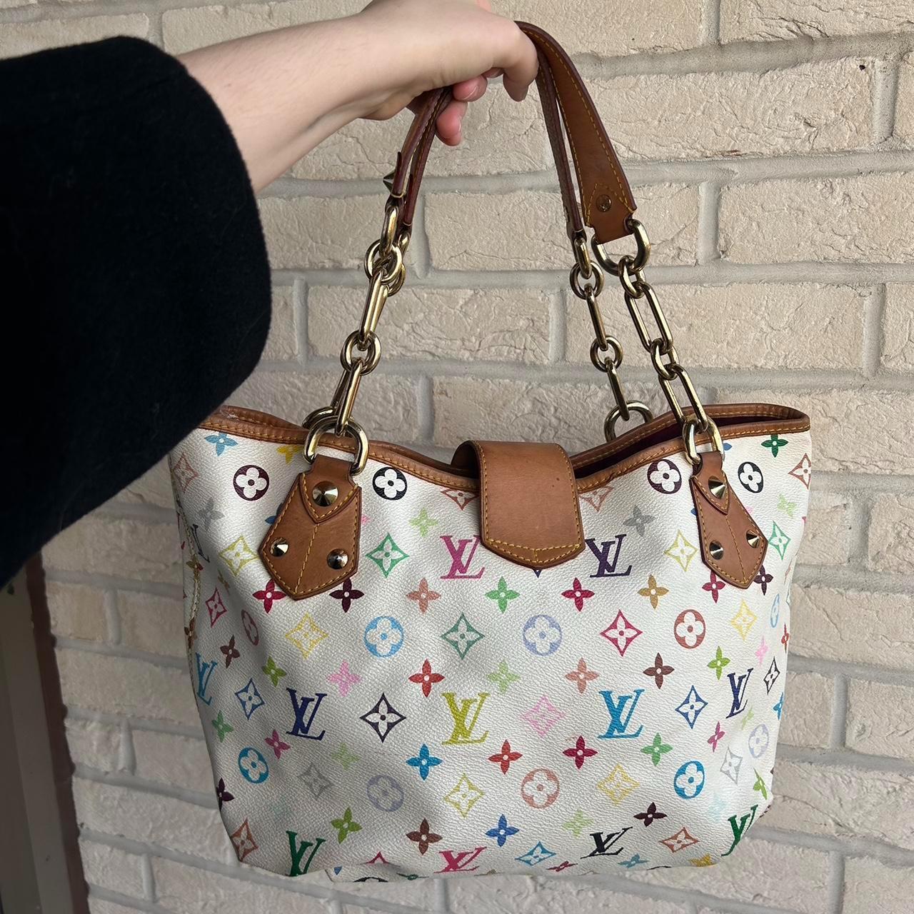 🌺🩷 🩷🍒PreOwned RARE 2000s Louis Vuitton x Takashi Murakami Annie Handbag🩷🍒 🤎🌆