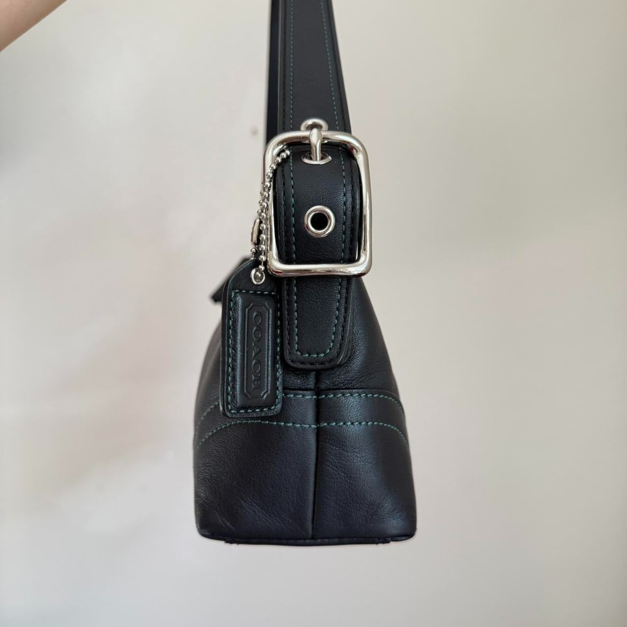 🌺🩷 Coach Baguette shoulder bag y2k 🤎🌆