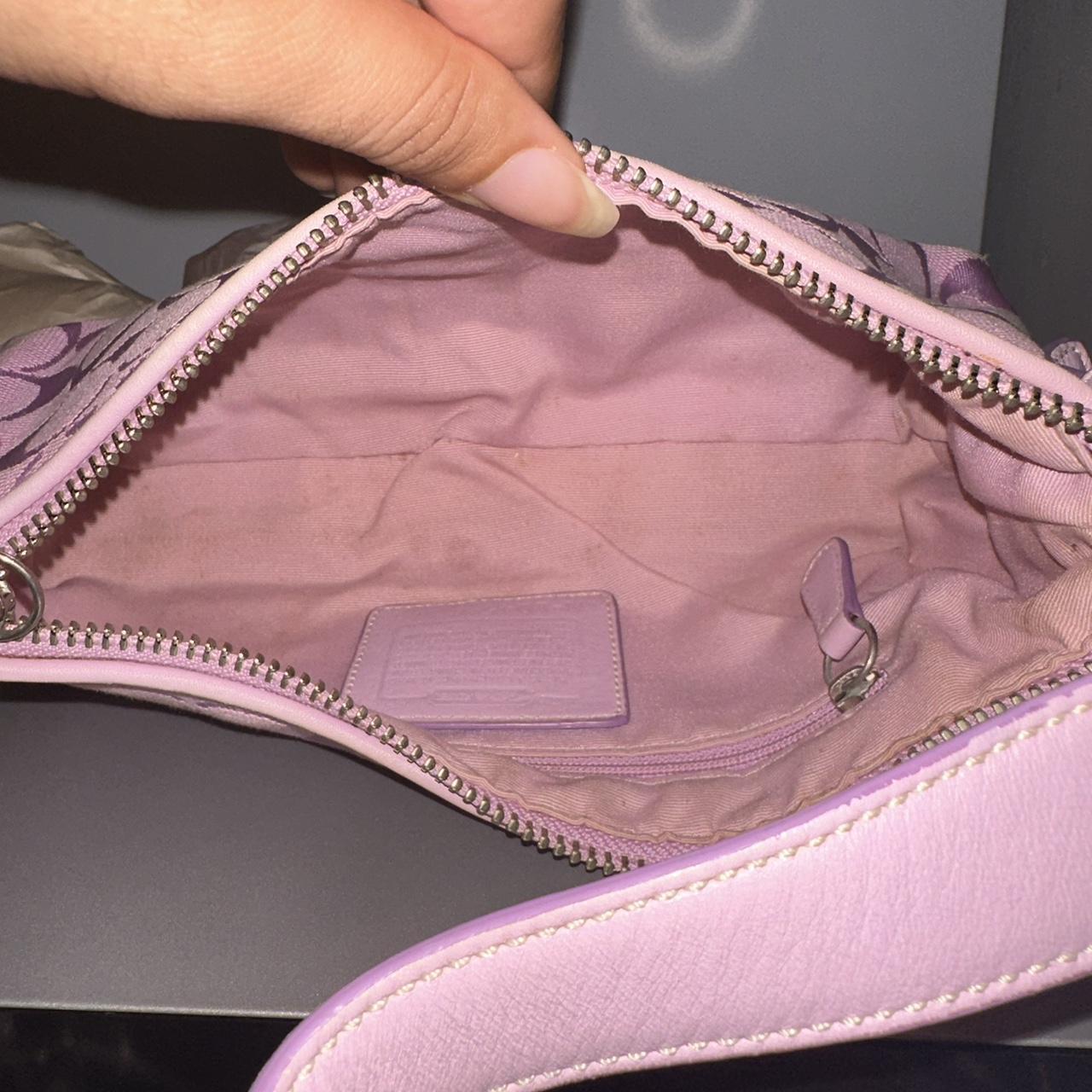 🌺🩷 Coach Bubblegum Pink Y2K Demi Baguette🫐🪻 🤎🌆