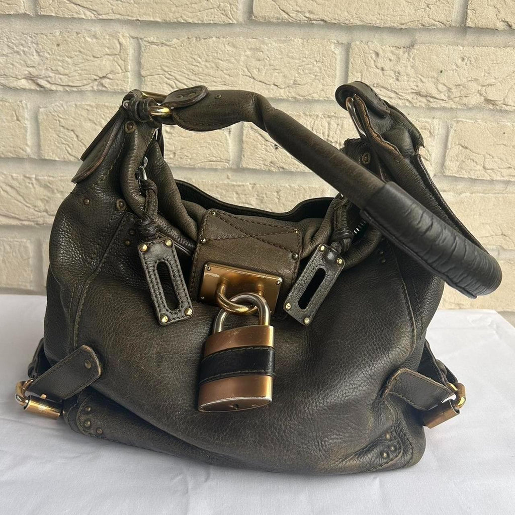 🌺🩷 🌺🩷PreOwned RARE Chloé Paddington hobo slouch bag🌺🩷 🤎🌆