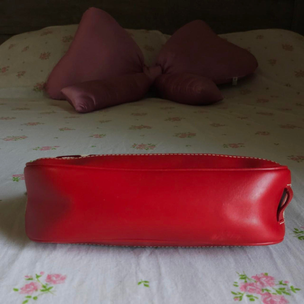 🌺🩷 ❤️ Vintage Y2K Demi Red Signature Cs Mini Shoulder Bag Purse ❤️ 🤎🌆