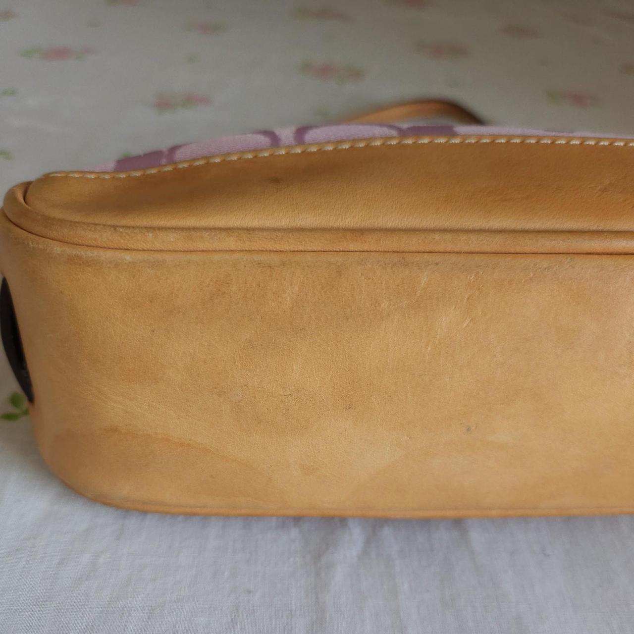 🌺🩷 Y2K Vintage Coach Pink Demi Shoulder Bag Purse🌺🩷 🤎🌆