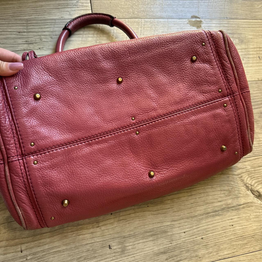 🌺🩷 Authentic chloe paddington bag in burgundy/pink🍬⚡ 🤎🌆