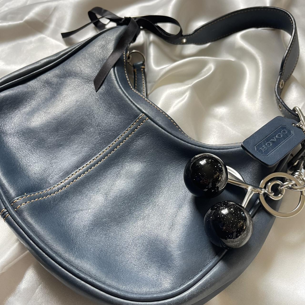 🌺🩷 🖤2003 Coach Mini Zoe Hobo🖤 🤎🌆