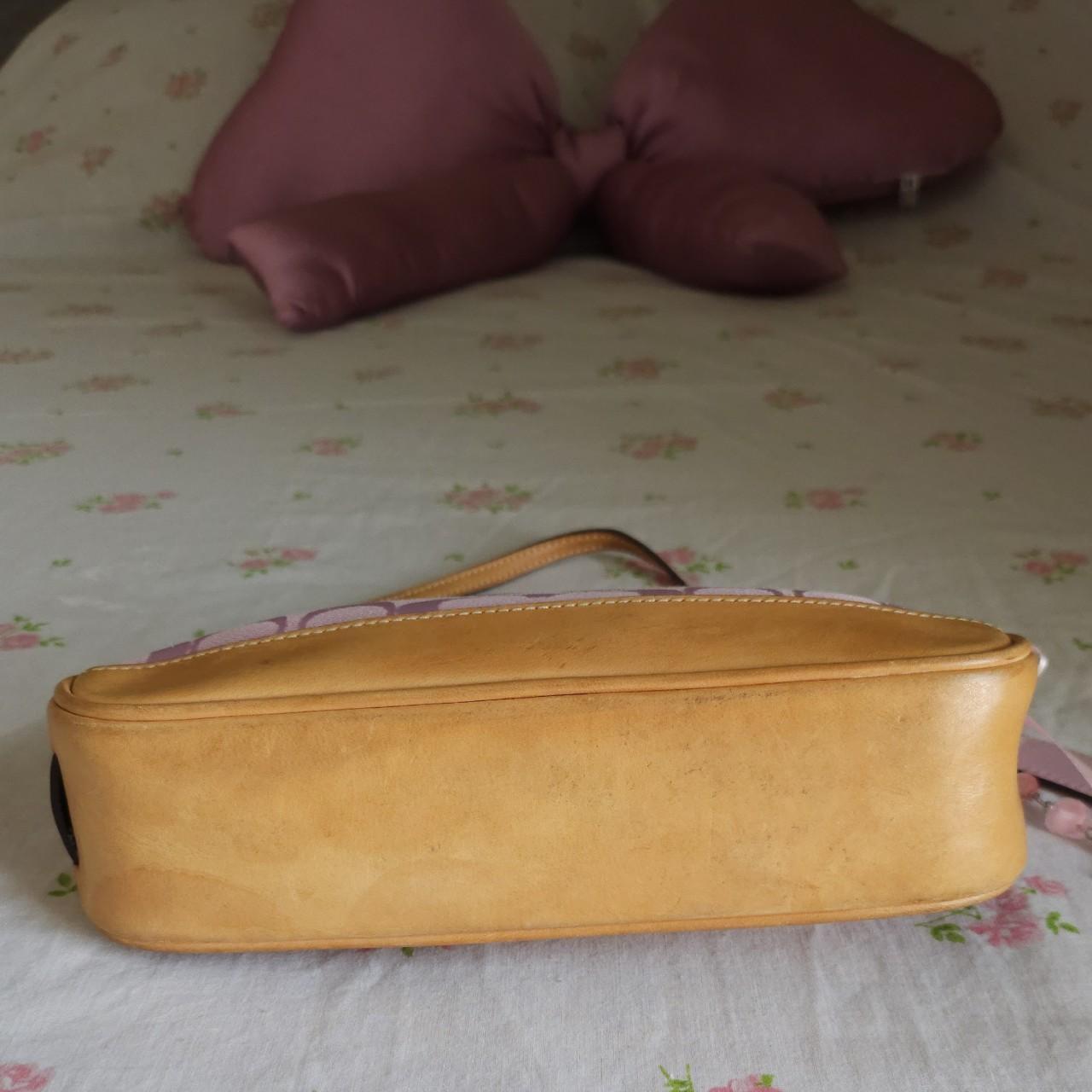 🌺🩷 Y2K Vintage Coach Pink Demi Shoulder Bag Purse🌺🩷 🤎🌆