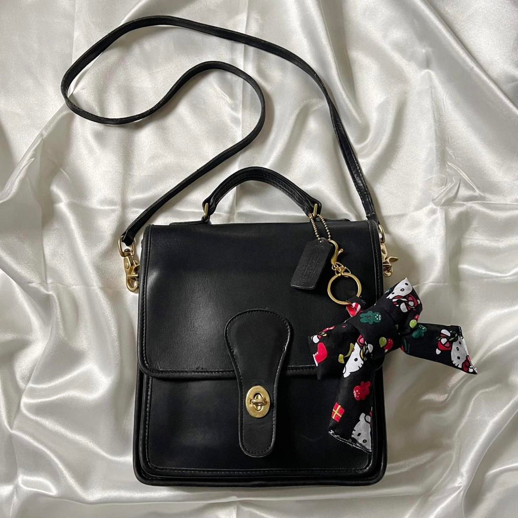 🌺🩷 ⭐️ Coach 1980s Station Bag ⭐️ 🤎🌆