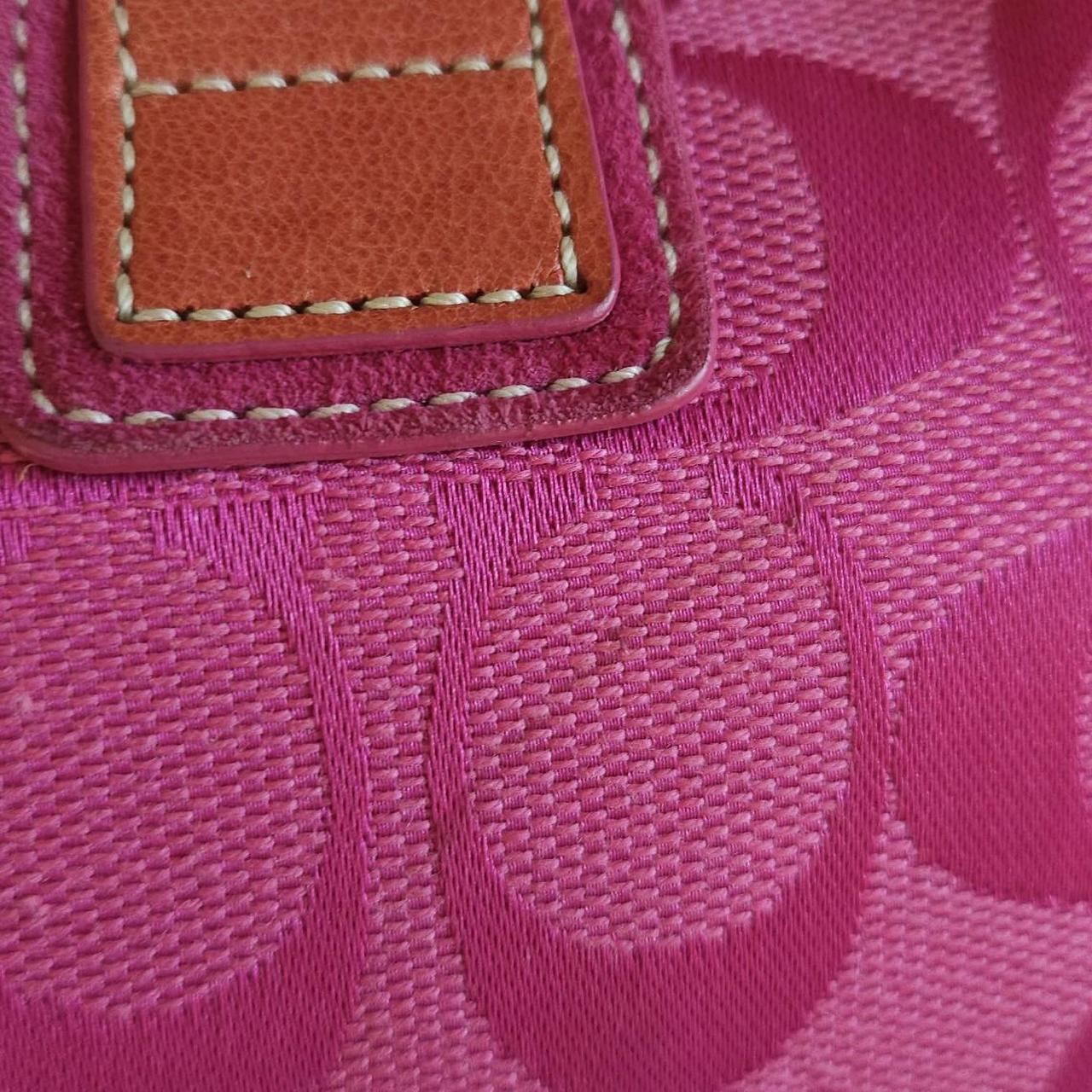 🌺🩷 Y2K Vintage Coach Barbie Pink Suede Mini Demi Buckle Shoulder Bag🌺🩷 🤎🌆