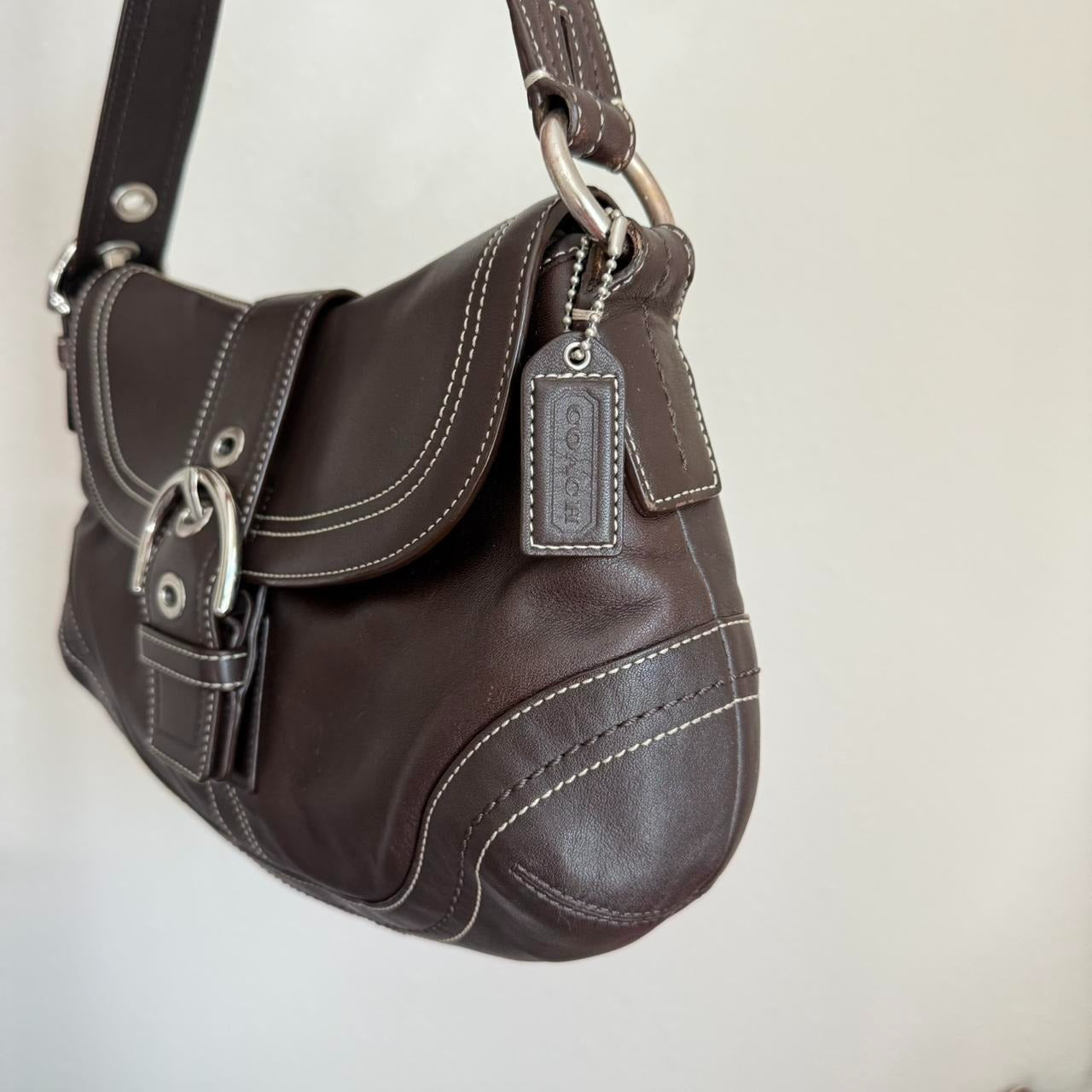 🌺🩷 Coach Soho shoulder bag large 🤎🌆