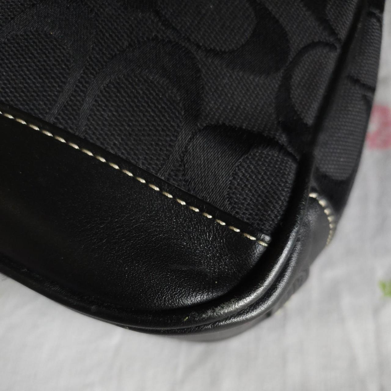 🌺🩷 ❤️ Vintage Y2K Coach Demi Black Gold Shoulder Bag Purse ❤️ 🤎🌆