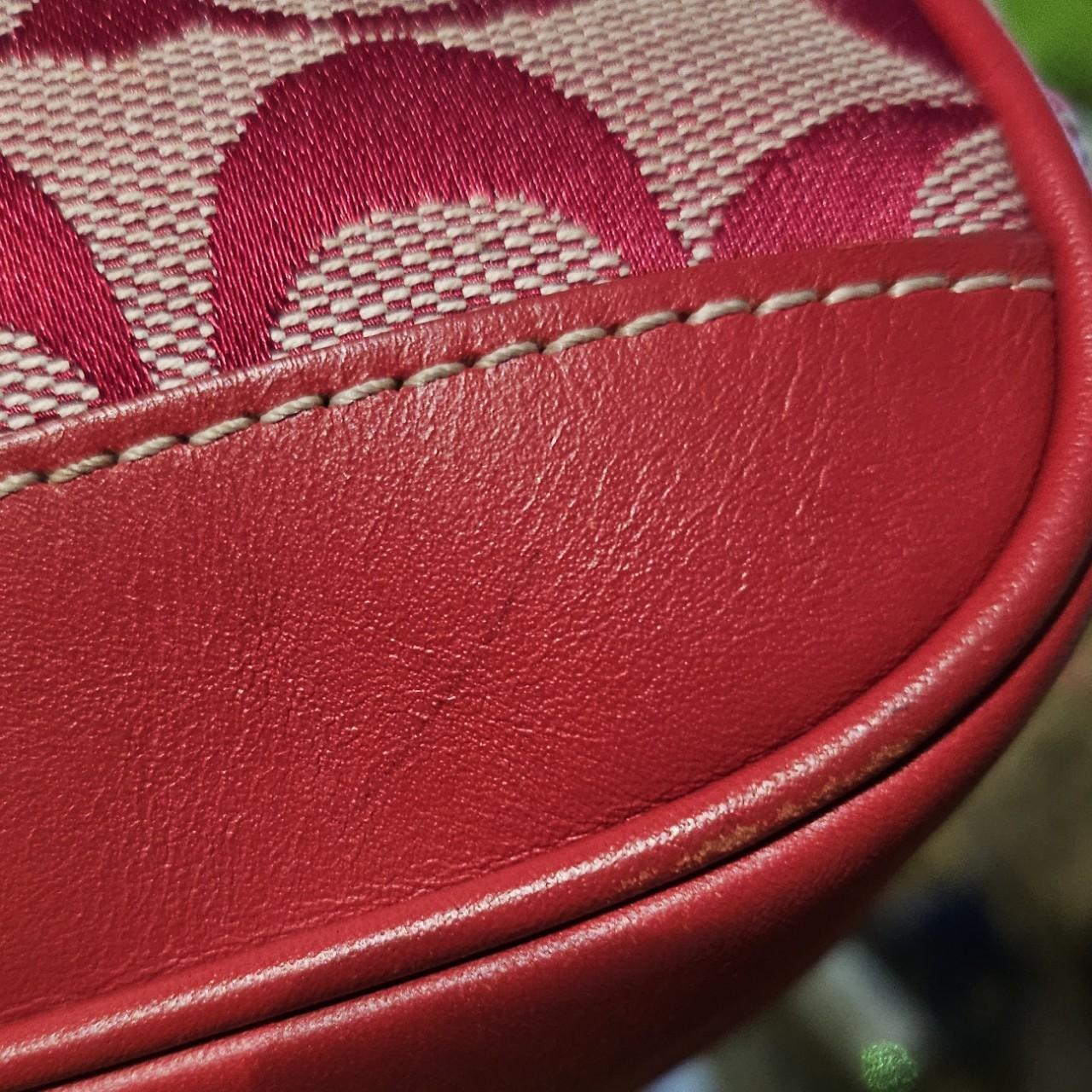 🌺🩷 ❤️ Vintage Y2K Demi Red Signature Cs Mini Shoulder Bag Purse ❤️ 🤎🌆