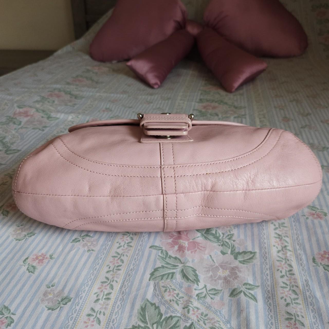 🌺🩷 Y2K Coach Baby Pink Soho Shoulder Bag Purse🌺🩷 🤎🌆