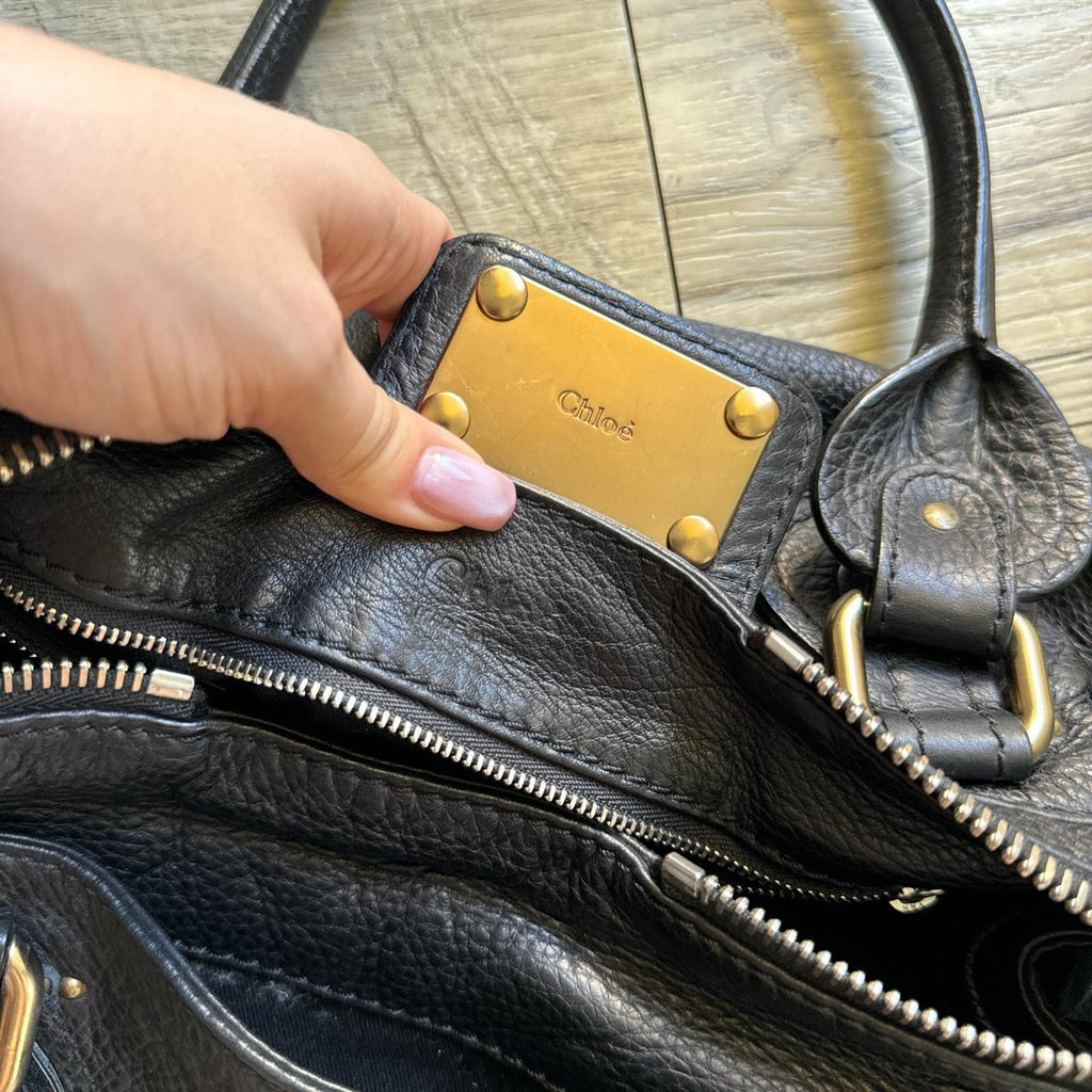 🌺🩷 Authentic Chloe paddington bag in black Preowned🫐🪻 🤎🌆