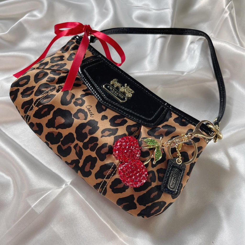 🌺🩷 ♥️Y2K Leopard Madison Mini Bag 🐆♥️. 🤎🌆