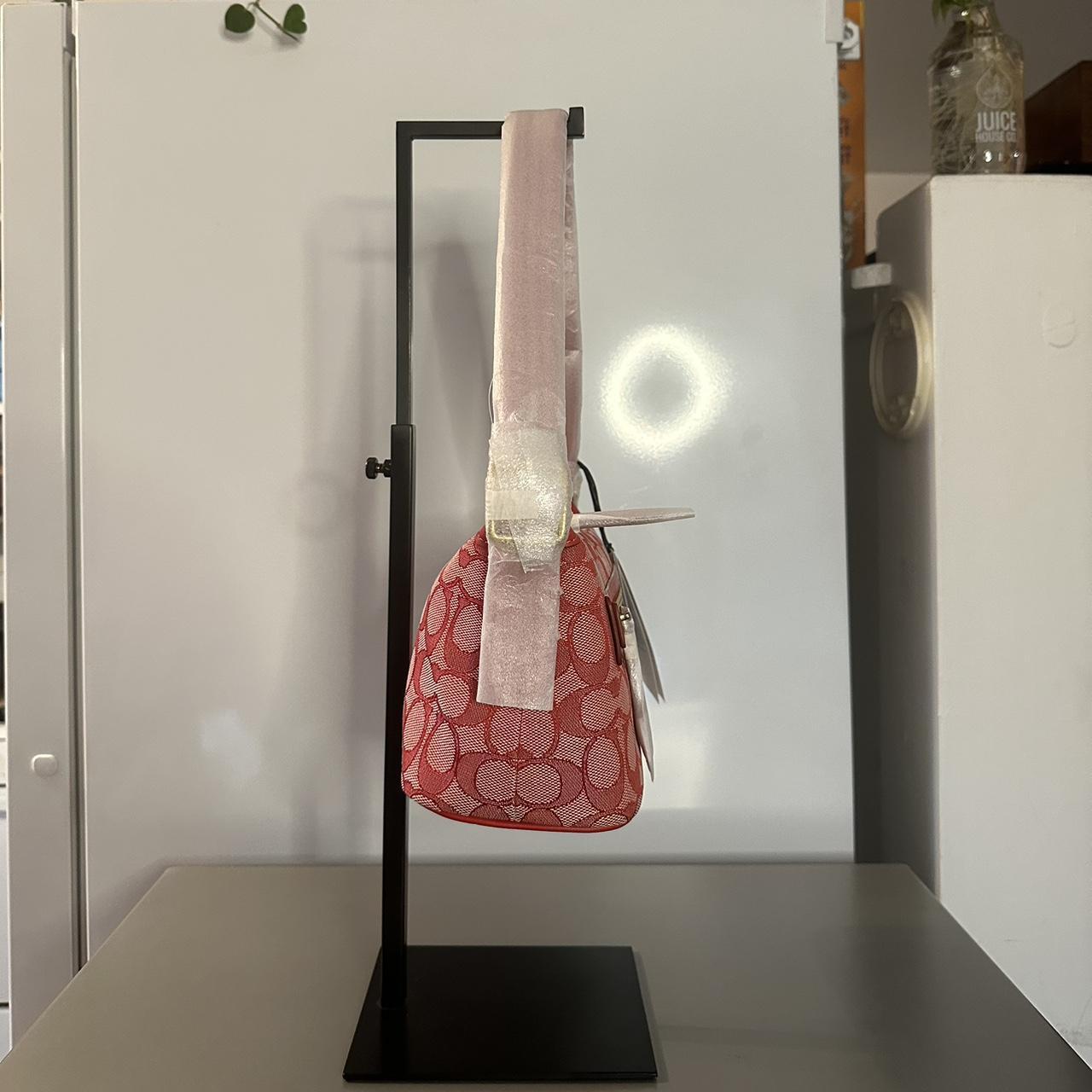 🌺🩷 Coach Demi Signature Jacquard Sport Red Honolulu Fukubukuro Grab Bag Limited Edition NWOT💜🍇 🤎🌆