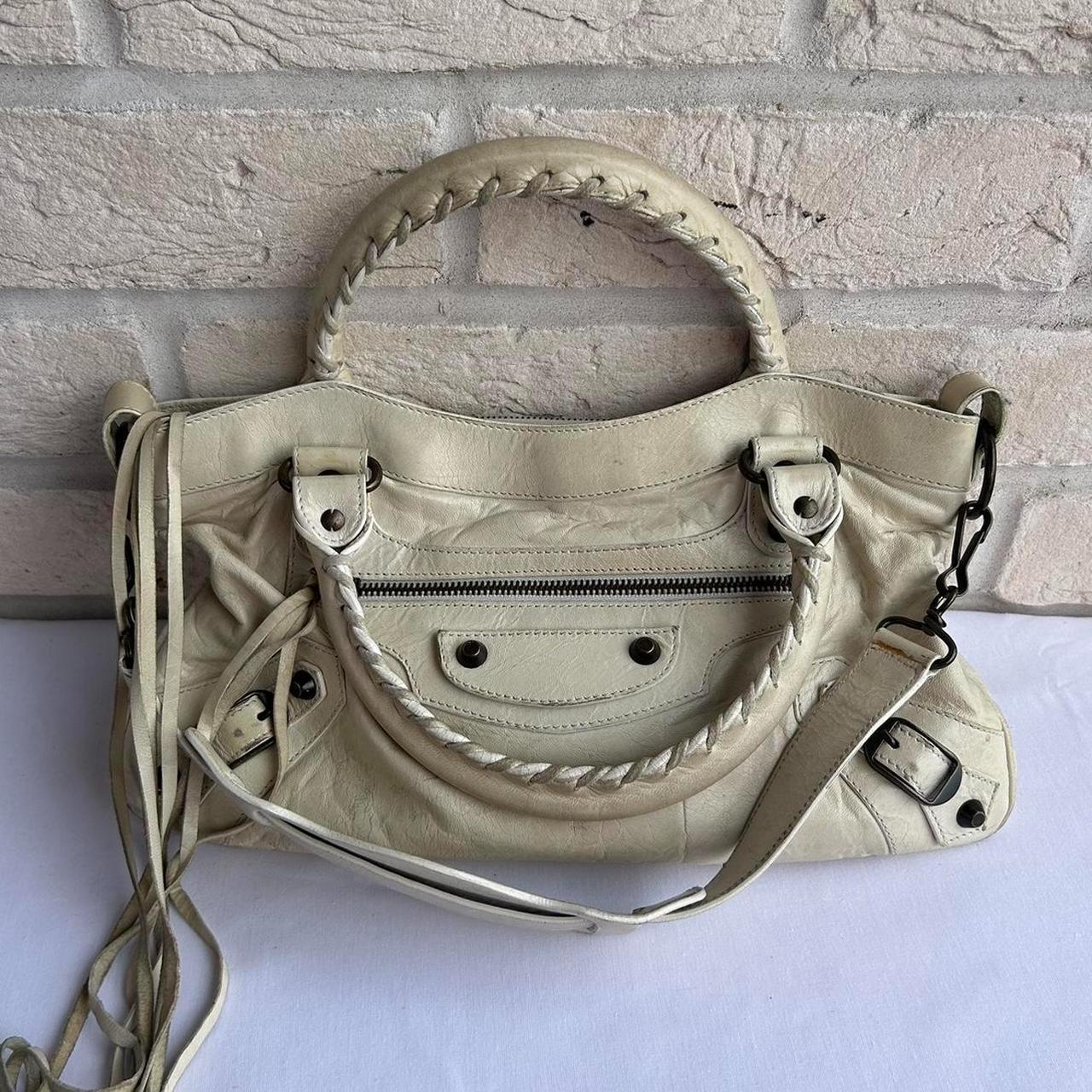 🌺🩷 🍬⚡PreOwned RARE Balenciaga ‘the first’ small/ medium city bag🍬⚡ 🤎🌆