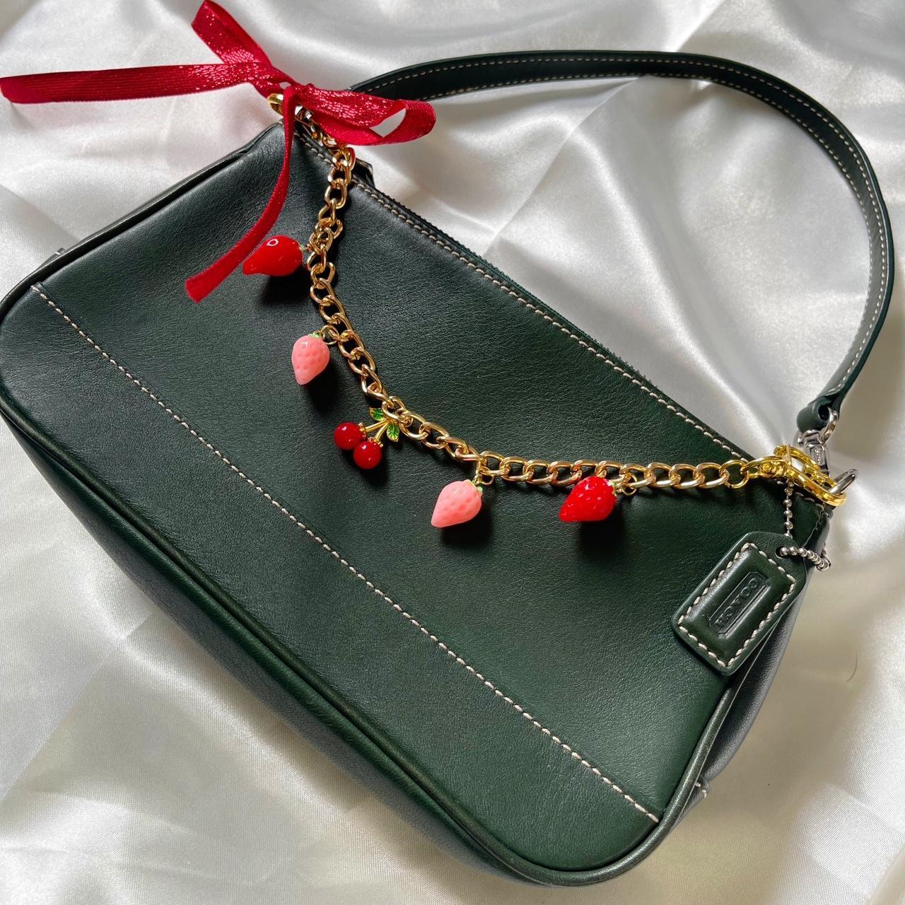 🌺🩷 🍓2002 Coach Demi Mini Bag🍓 🤎🌆