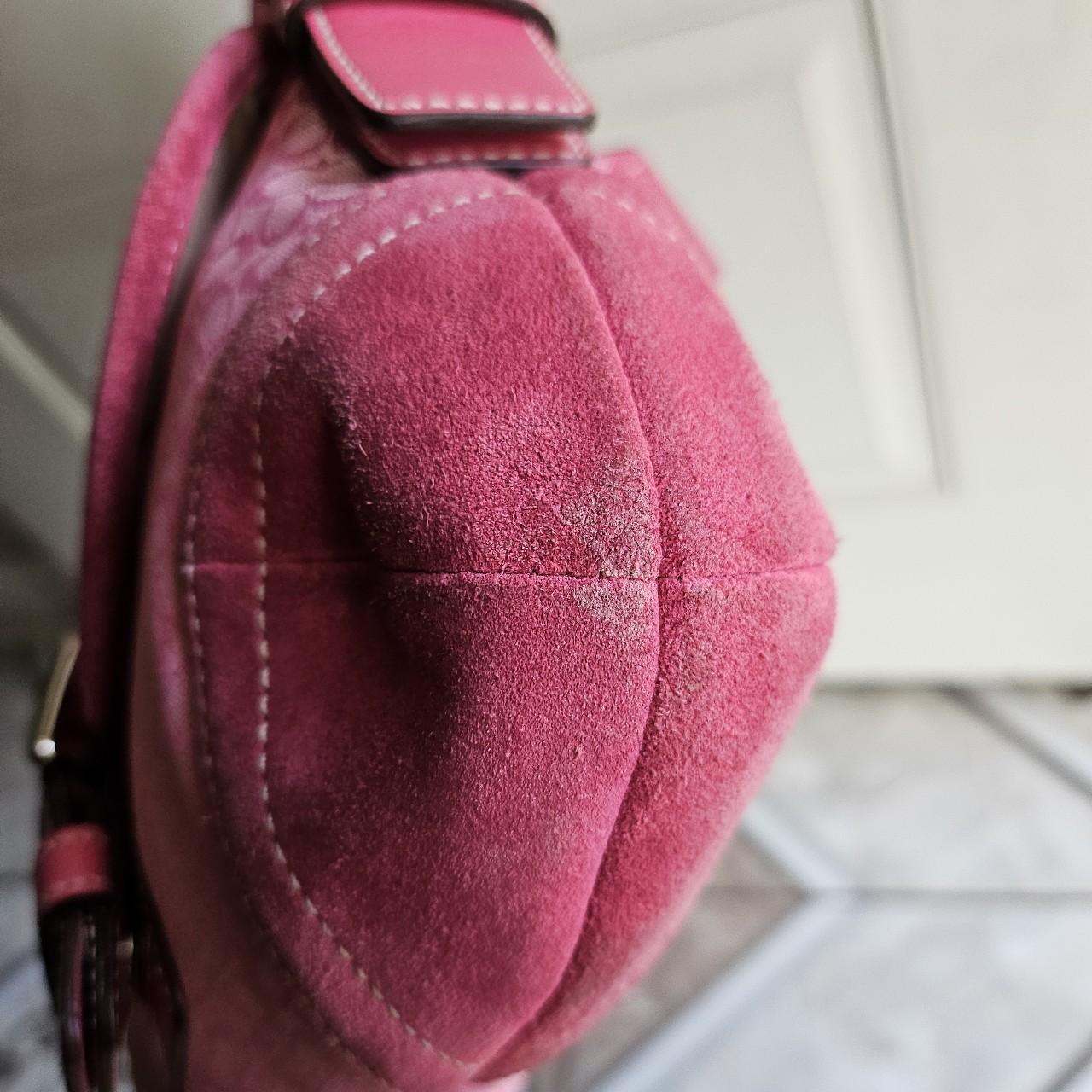 🌺🩷 Vintage Coach Mini Soho Buckle Flap Pink Shoulder Purse🌺🩷 🤎🌆