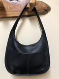🌺🩷 Vintage Black Leather Coach Ergo Hobo Shoulder-bag - No Scratches🌺🩷 🤎🌆