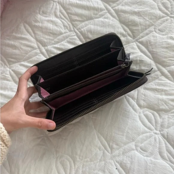 🌺🩷 🐆 Y2K Coach Brown Cheetah/Leopard Print Patchwork Carly Bag + Matching Wallet 🐆 🤎🌆