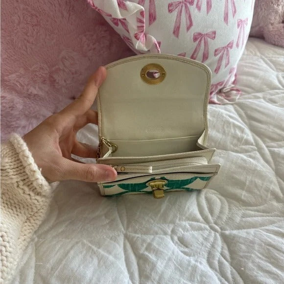 🌺🩷 💚 Y2K Coach Legacy Mandy Green Signature Shoulder Bag (Special Edition) 💚 🤎🌆