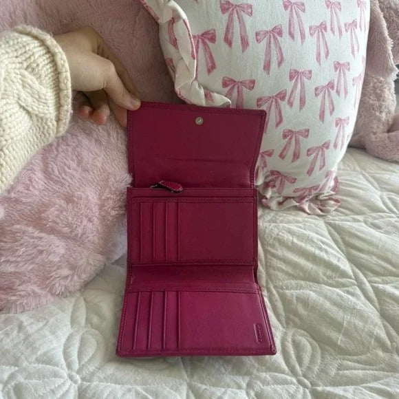 🌺🩷 💖 Y2K Rare Barbie Pink Coach Hampton Clip Shoulder Bag 💖 🤎🌆