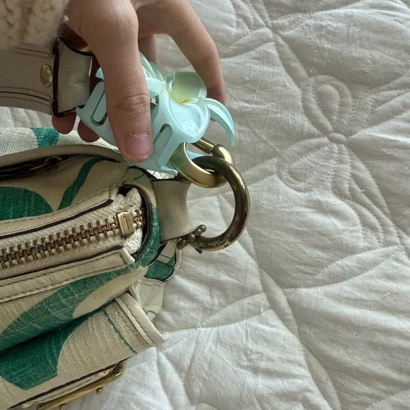 🌺🩷 💚 Y2K Coach Legacy Mandy Green Signature Shoulder Bag (Special Edition) 💚 🤎🌆